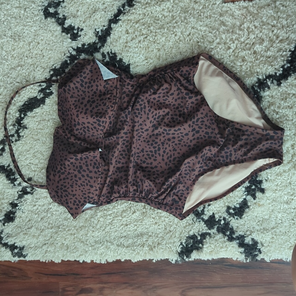 Cheetah one piece Kona Sol swimsuit